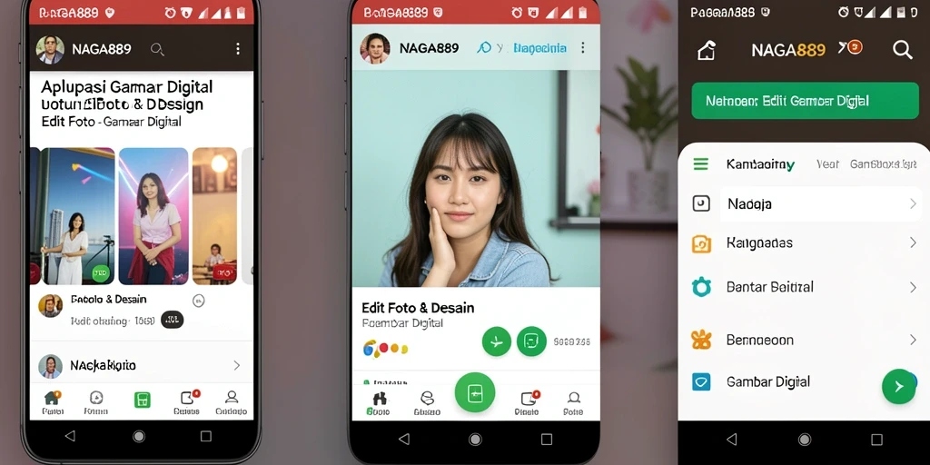 Tampilan antarmuka NAGA889 yang modern dan fungsional.
