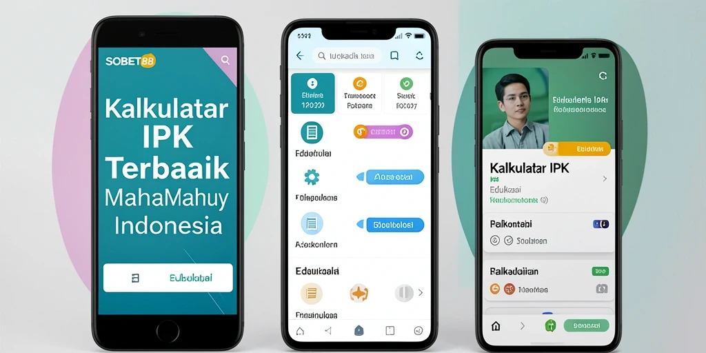 Antarmuka ramah pengguna untuk Kalkulator IPK SOBET88