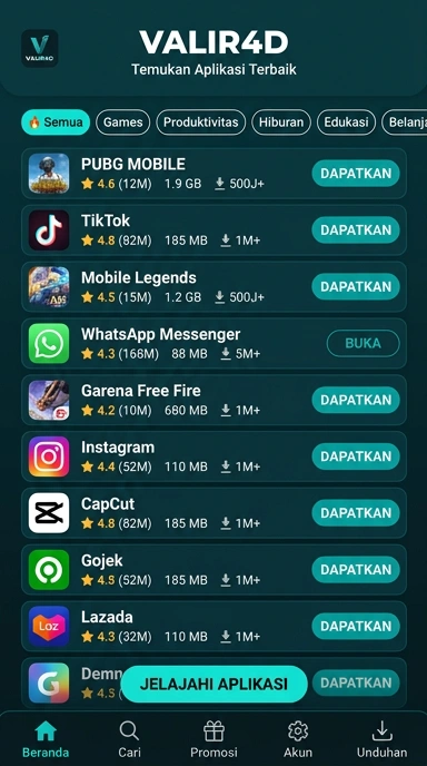 valir4d | Portal Unduhan Aplikasi Populer Terpercaya di Indonesia
